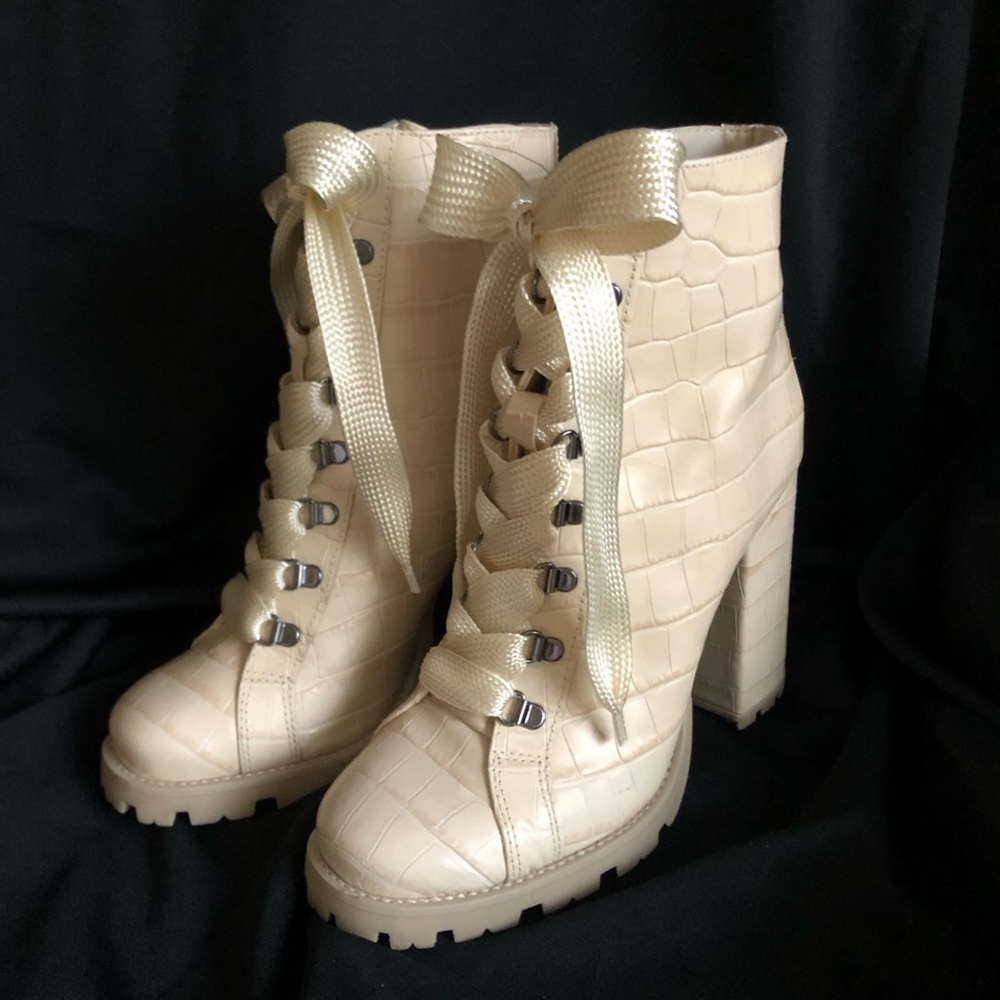 Schutz White Bootie